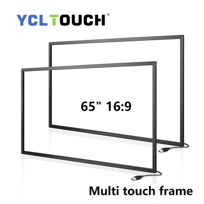 65インチ スクリーンIrの多接触フレームによってカスタマイズされるサイズYCLTOUCH